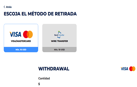 CasinoenLineaHEX Elige Visa en casino en linea para el retiro
