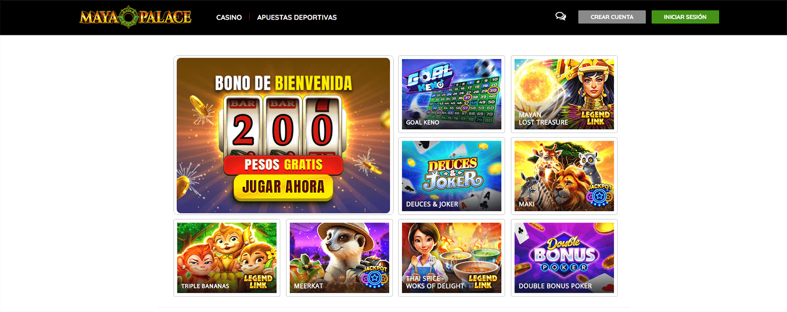 CasinoEnlineaHEX.com   MayaPalace Online Casino Pagina de Inicio