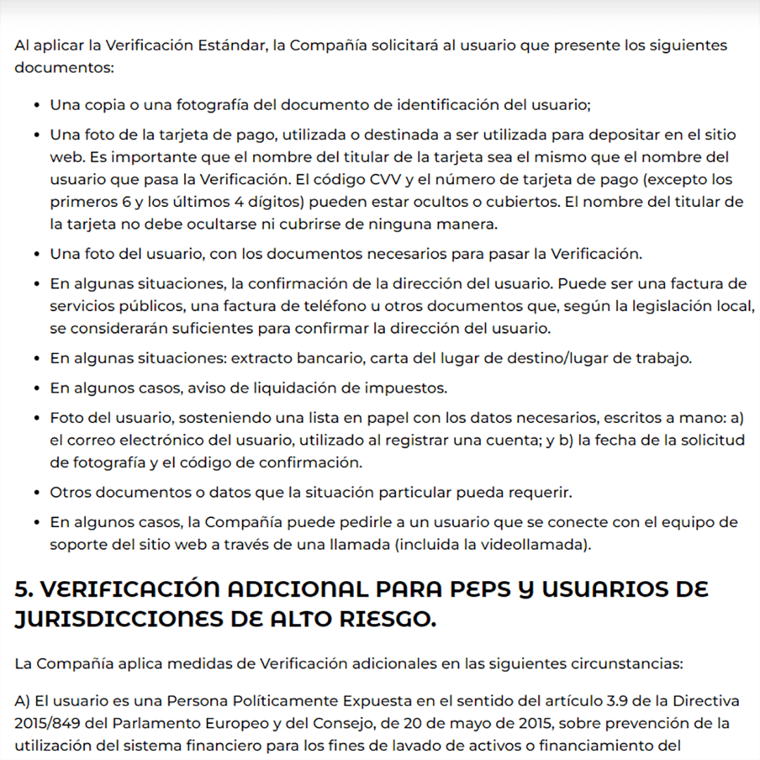CasinoEnlineaHEX.com Verificacion de la cuenta Verde