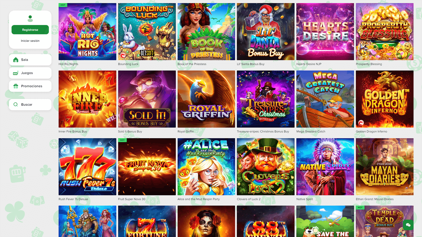 CasinoEnlineaHEX   Allwins Casino Online Juegos