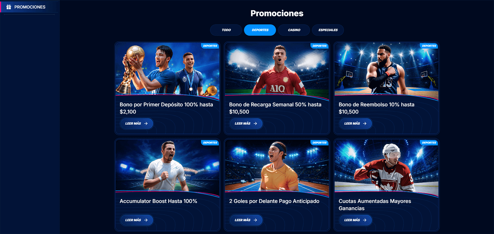 CasinoEnlineaHEX   Boomerang Bet Promociones Deportes