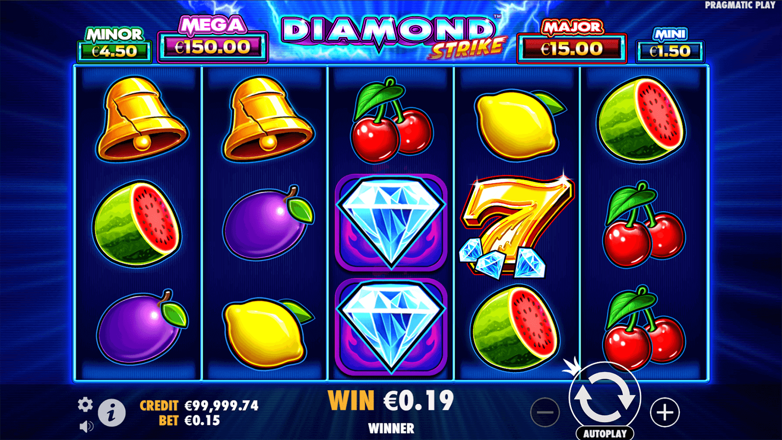 CasinoEnlineaHEX.com   Diamond Strike Gratis