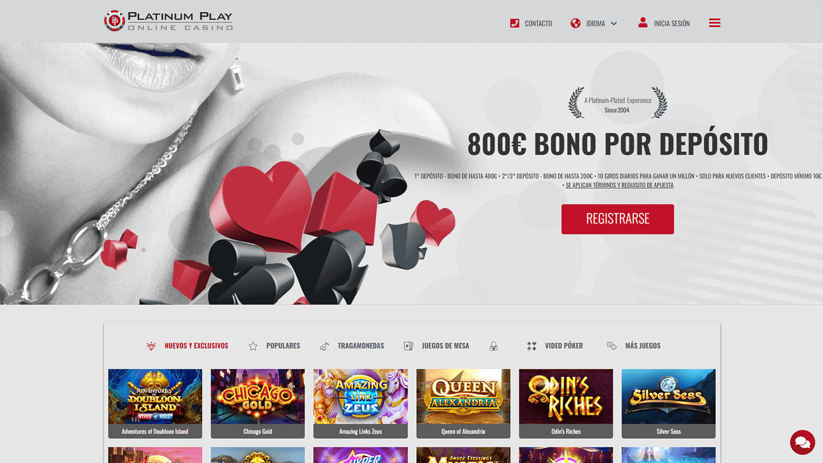 CasinoEnlineaHEX.com  Platinum Play Online Casino Guatemala