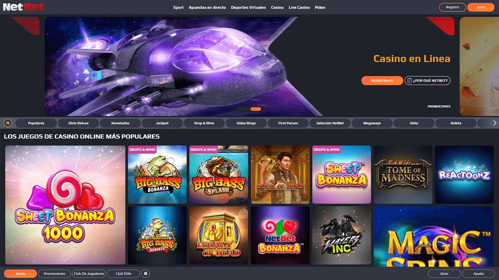 CasinoEnlineaHEX.com Red Rake Slots en NetBet