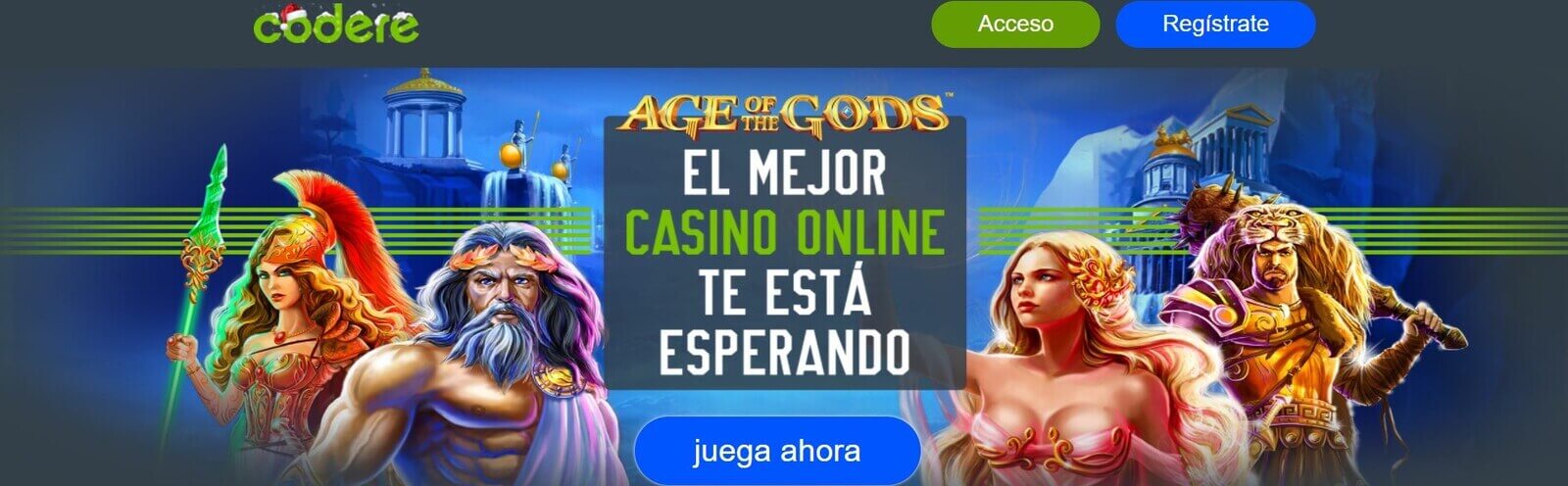 Codere Casino bienvenida