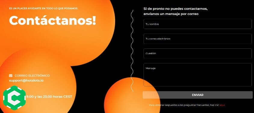 hotslots registrarse paso