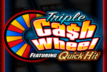 logo triple cash wheel bally