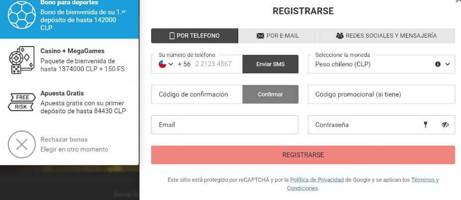 megapari registrarse