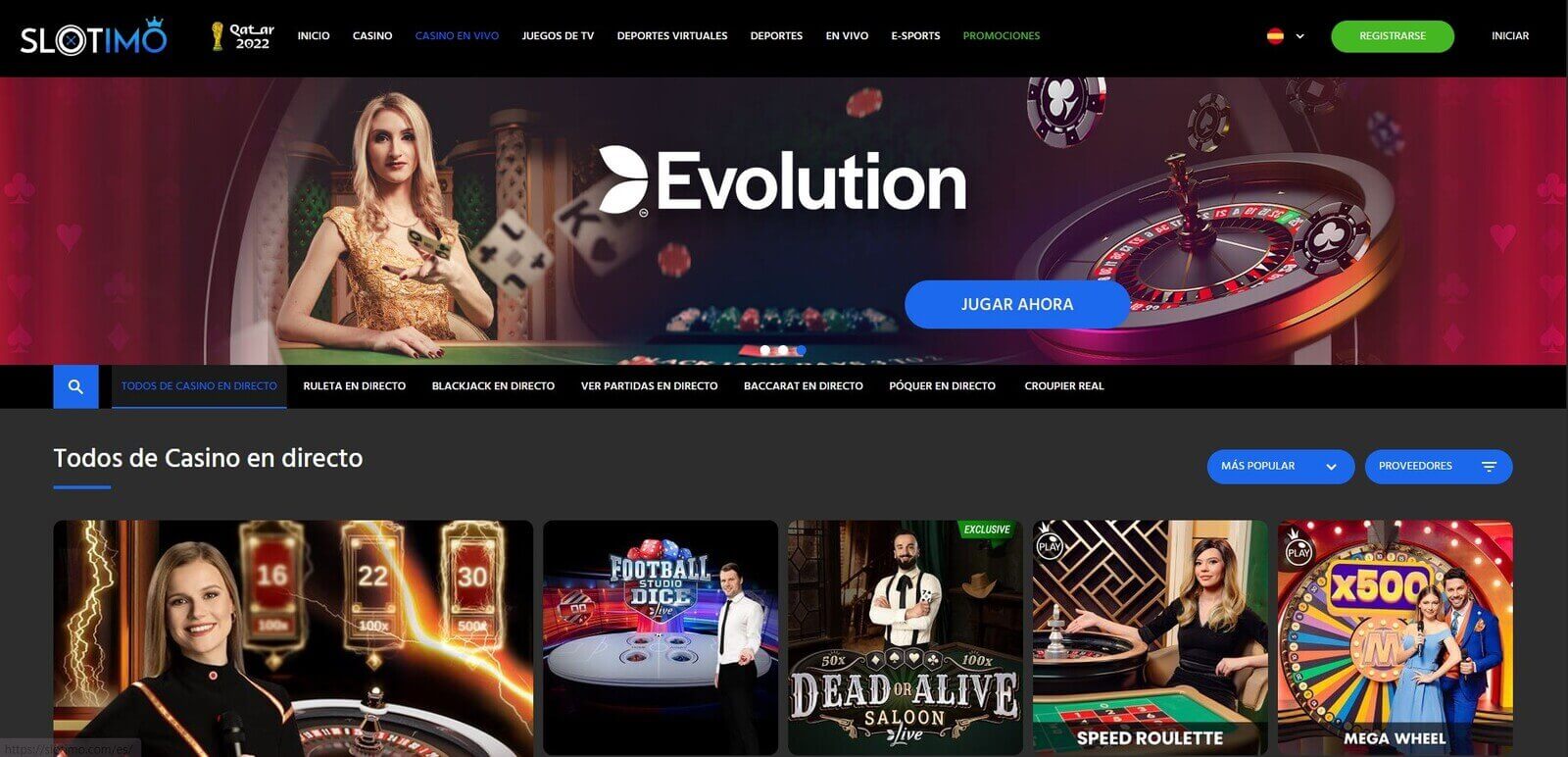 Reseña de Slotimo Casino online en Latinoamérica