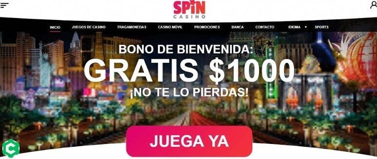 spin casino registrarse paso