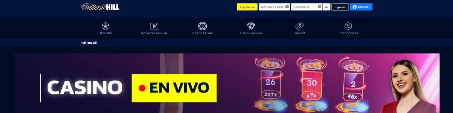 william hill pagina web 1600